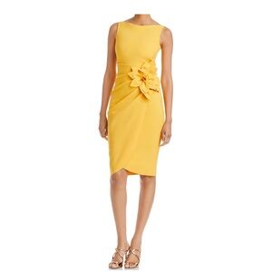 Chiara Boni Glenaly Flower Appliqué Dress